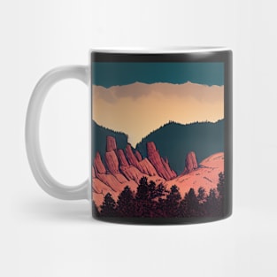 Colorado Springs | Comics Style Mug